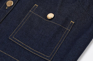 Denim Luxe Tailored Set