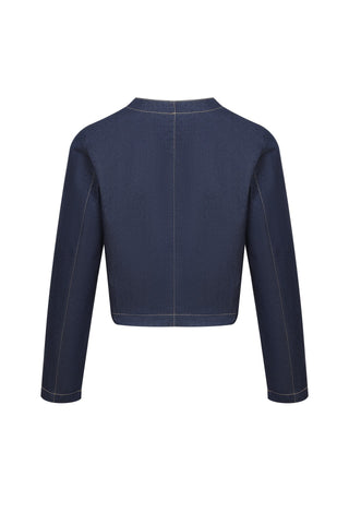 Denim Luxe Tailored Set