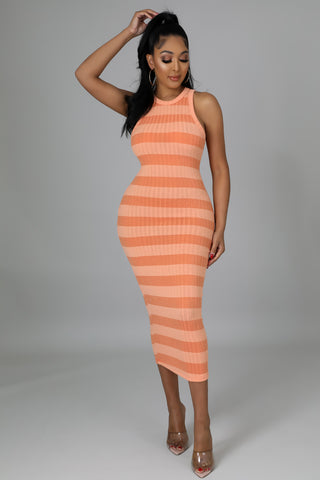 Ribbed Racerback Tank Dress